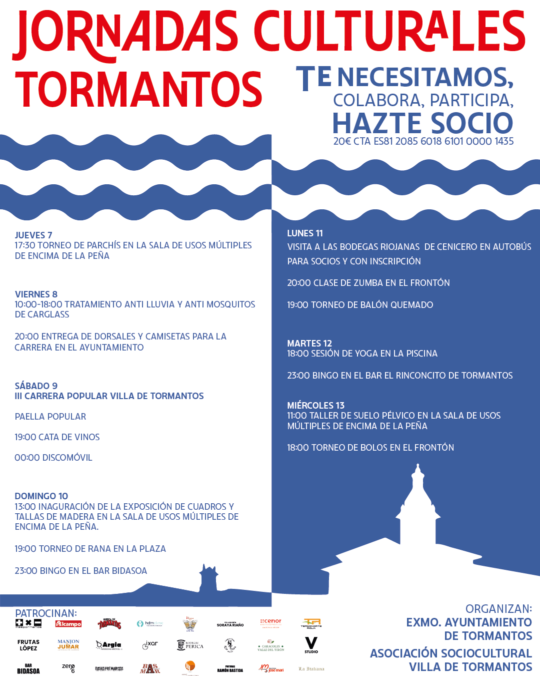 Jornadas Culturales de Tormantos 2025