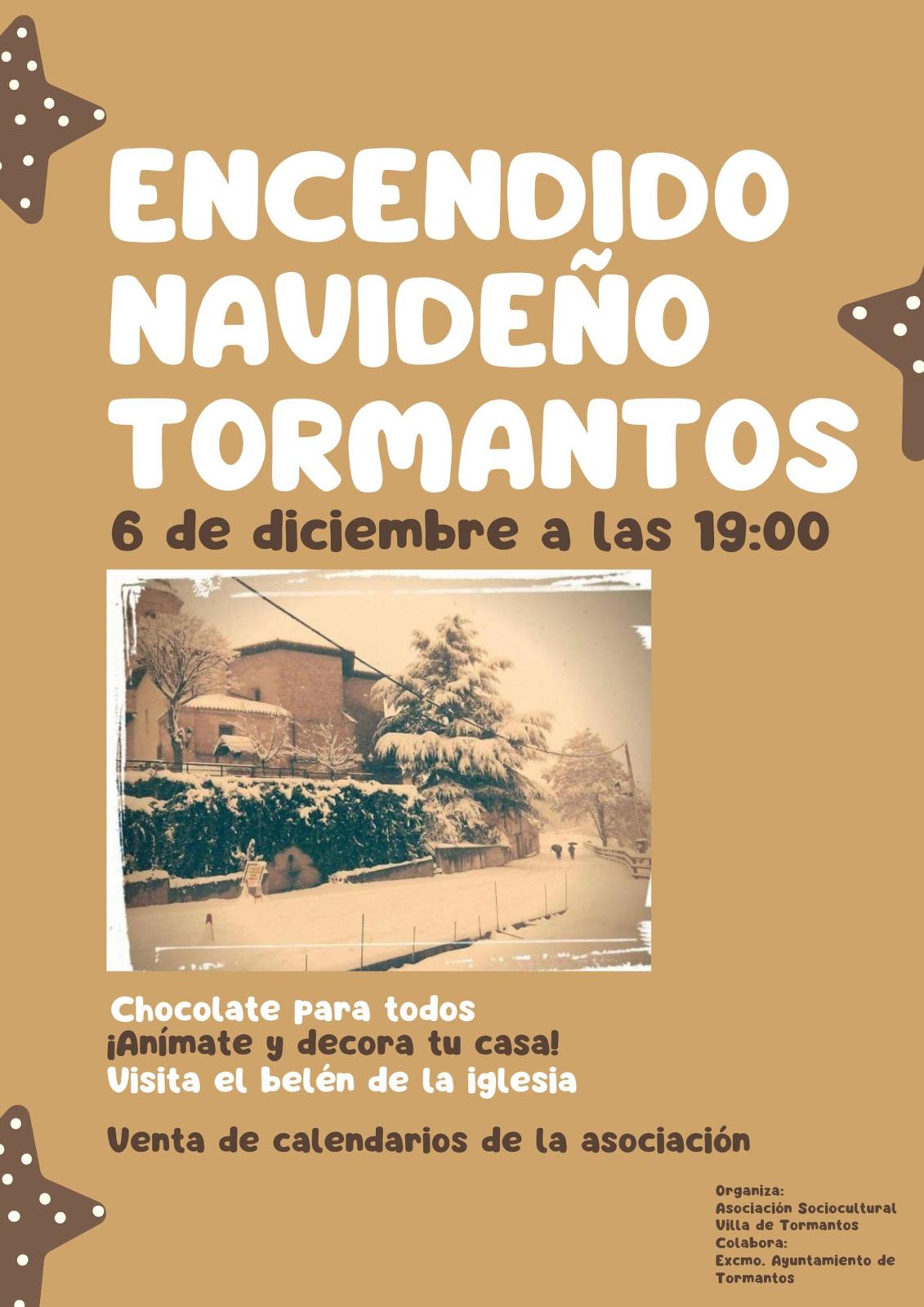 encendido navideño Tormantos 2025